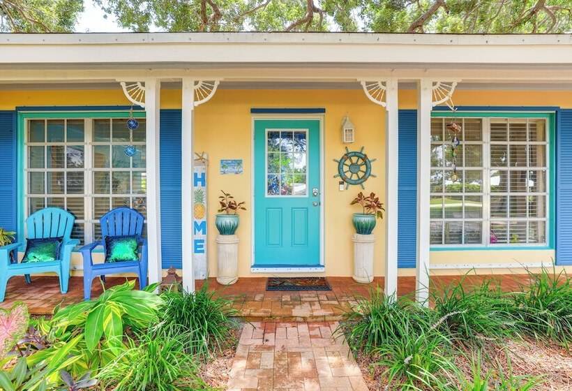 Waterfront Vero Beach Home W/ Pool & Boat Dock!