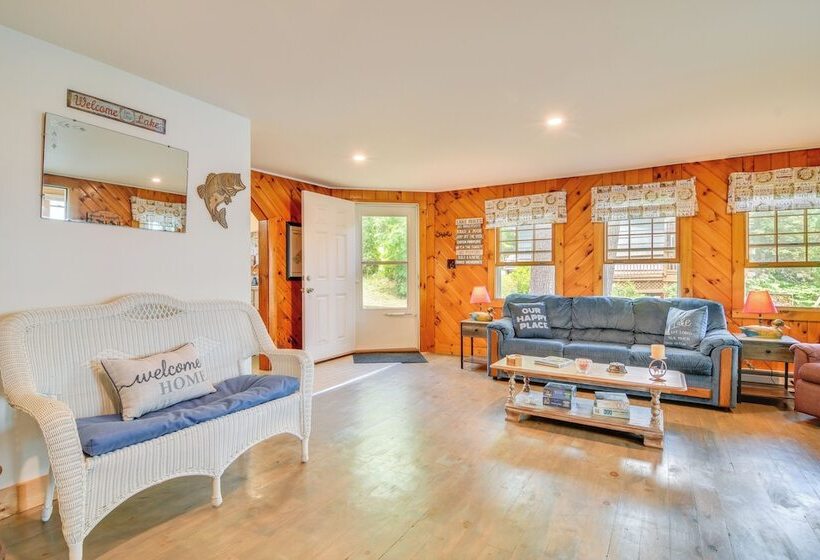 Androscoggin Lakefront Cottage, Boat Dock & Views!