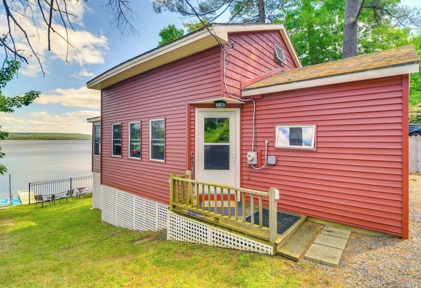 Androscoggin Lakefront Cottage, Boat Dock & Views!