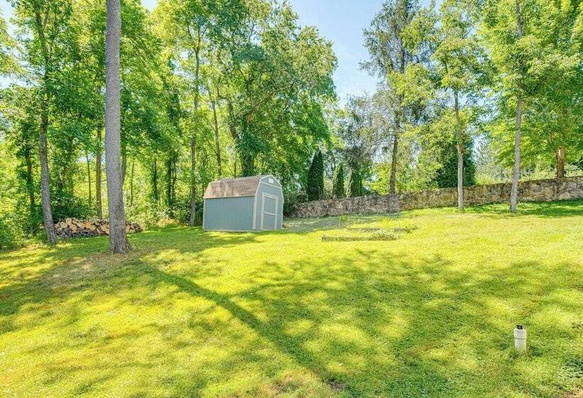 Candler Home W/ Porch & Backyard: Near Asheville!