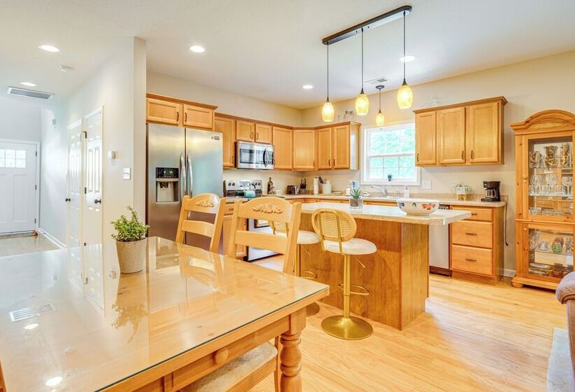 Candler Home W/ Porch & Backyard: Near Asheville!