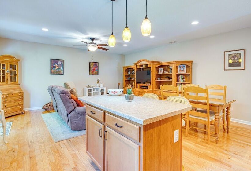 Candler Home W/ Porch & Backyard: Near Asheville!