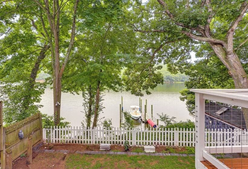 Charming Waterford Home W/ Dock On Niantic River!