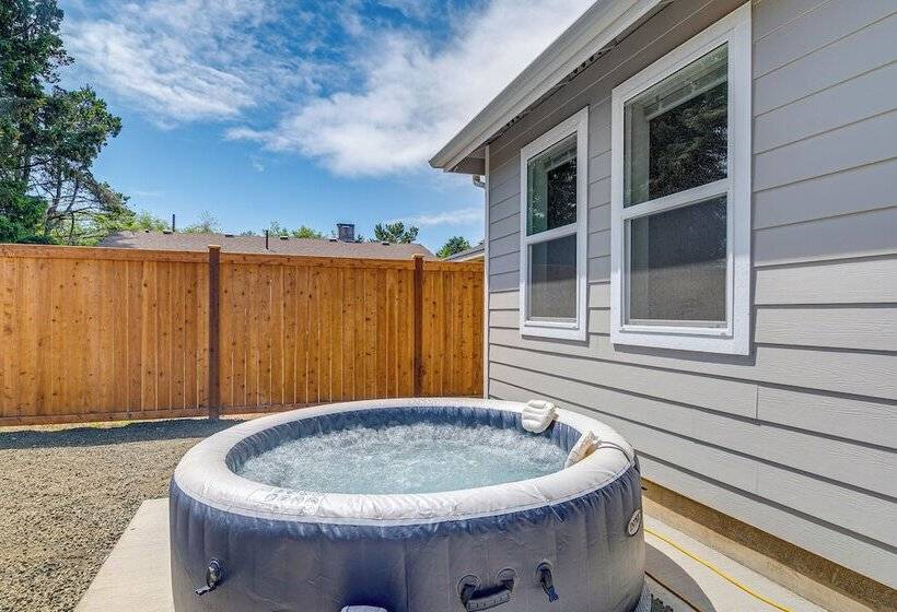 Charming Westport Abode W/ Hot Tub, Deck & Yard!
