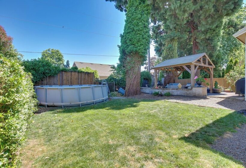 6 Mi To Autzen Stadium: Eugene Home W/ Gazebo