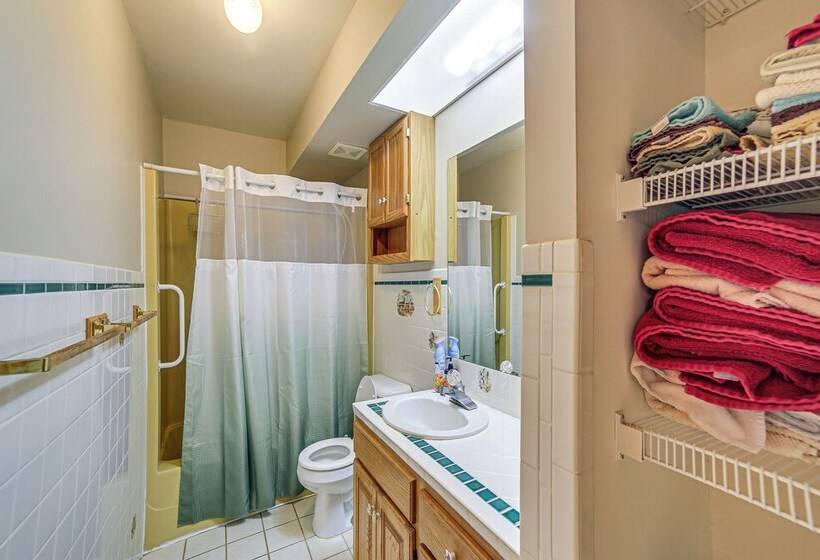 Germfask Home W/ Fire Pit, Grill & Yard Games!