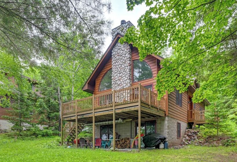Peaceful White Sand Lake House W/ Dock & Deck!