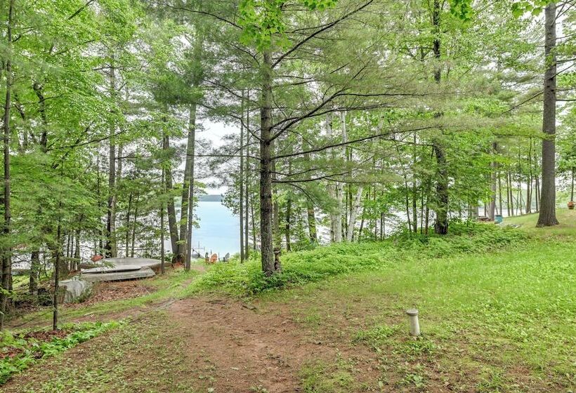 Peaceful White Sand Lake House W/ Dock & Deck!