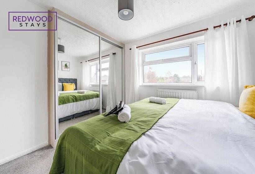 膳宿费 Kingston Road House By Redwood Stays