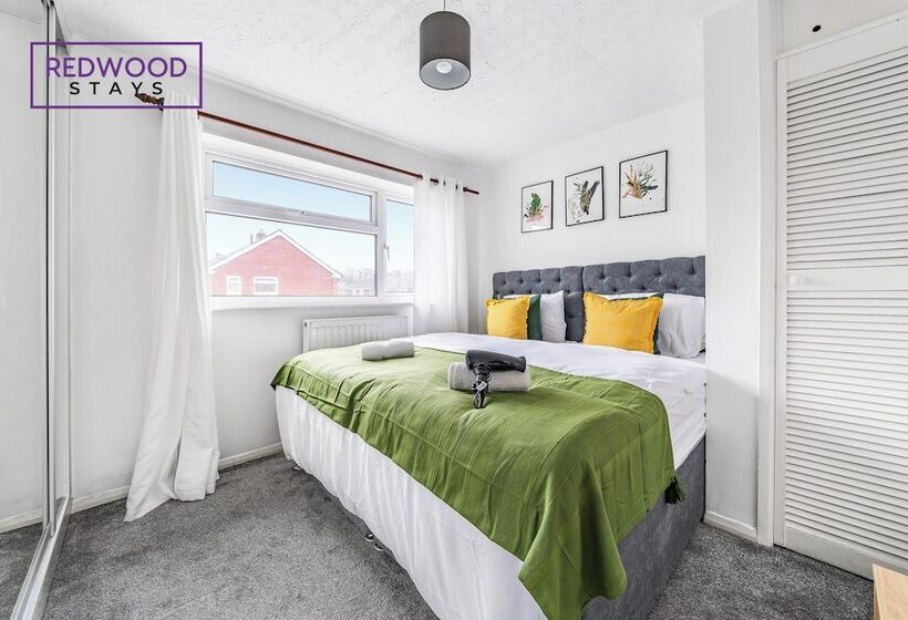 膳宿费 Kingston Road House By Redwood Stays