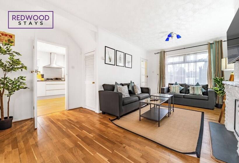 膳宿费 Kingston Road House By Redwood Stays