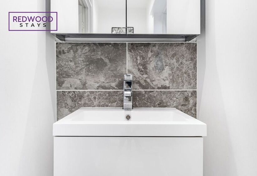 膳宿费 Kingston Road House By Redwood Stays