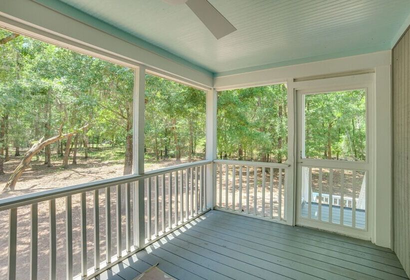 Near Edisto Beach State Park: Home W/ Lanais!