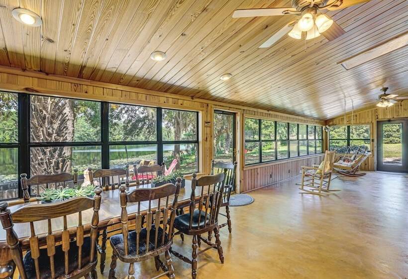 Pet Friendly Ehrhardt Home W/ Private Pond & Yard!