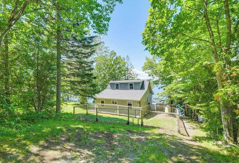 Picturesque Lakefront Cabin In Whiting, Maine!