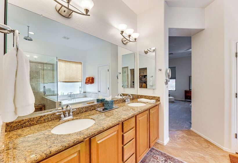 Stylish Goodyear Home W/ Putting Green!