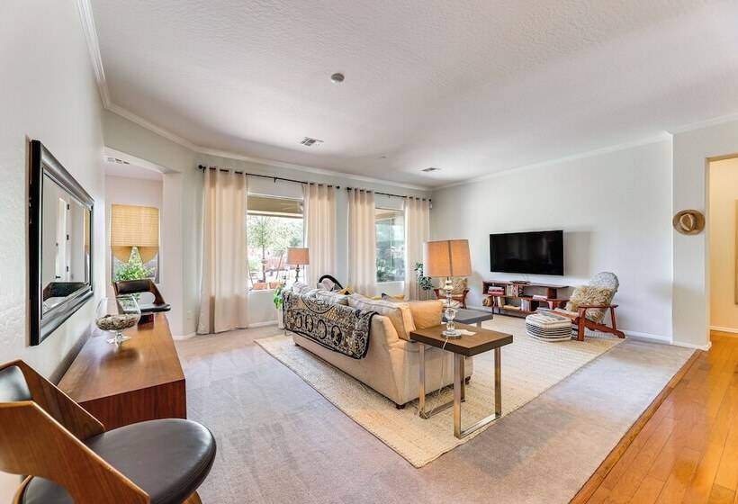 Stylish Goodyear Home W/ Putting Green!