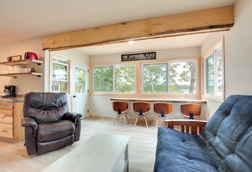 Waterfront Wisconsin Cabin: Private Dock, Grill