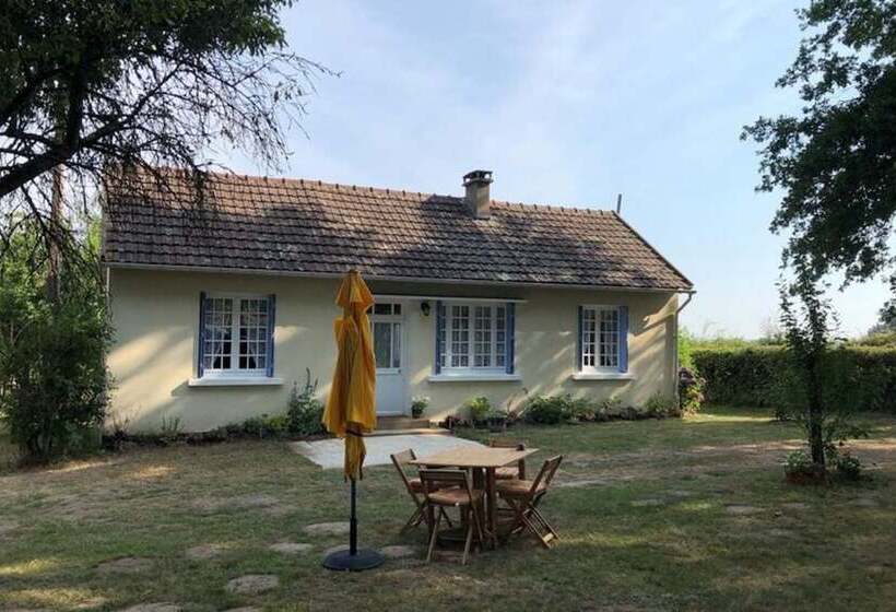 Charming House With Fireplace