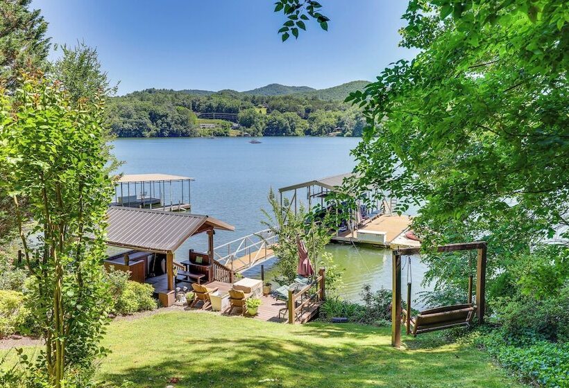 Lakefront Blairsville House W/ Game Room & Hot Tub