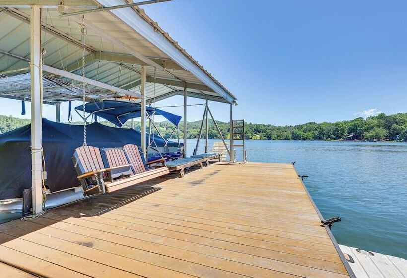 Lakefront Blairsville House W/ Game Room & Hot Tub