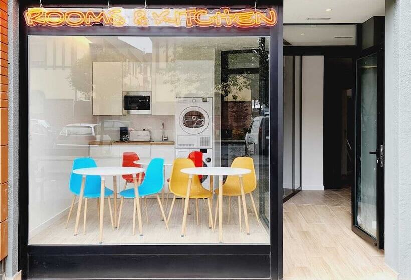 膳宿费 Bilbao Rooms & Kitchen Santutxu