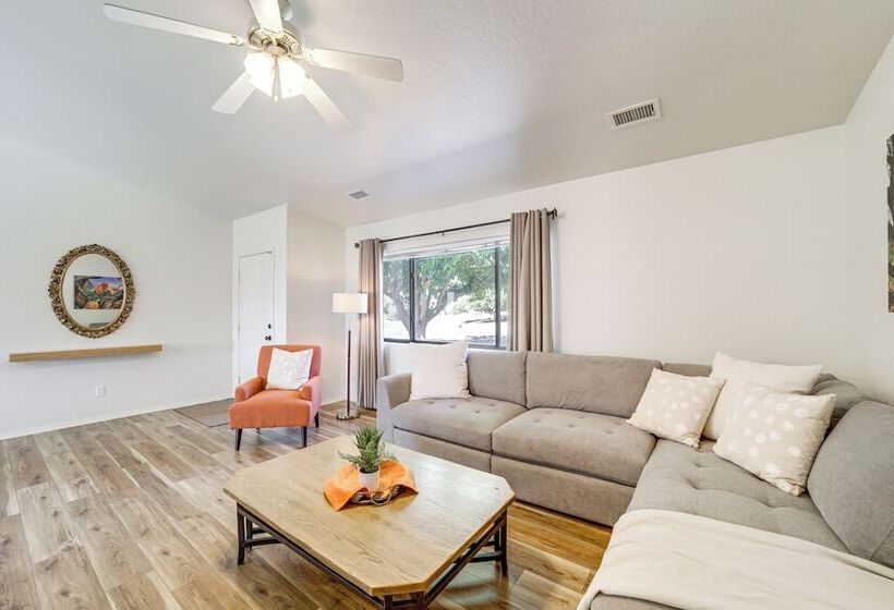3 Mi To Old Town Cottonwood: Quiet Home W/ Patio