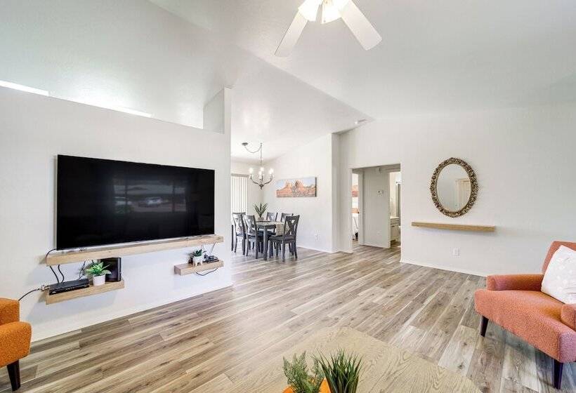 3 Mi To Old Town Cottonwood: Quiet Home W/ Patio