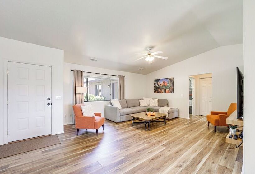 3 Mi To Old Town Cottonwood: Quiet Home W/ Patio