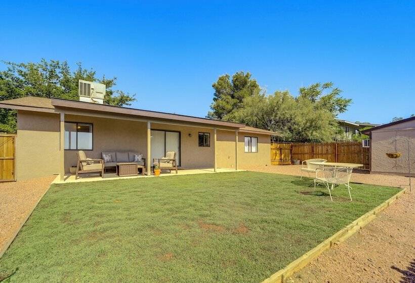 3 Mi To Old Town Cottonwood: Quiet Home W/ Patio