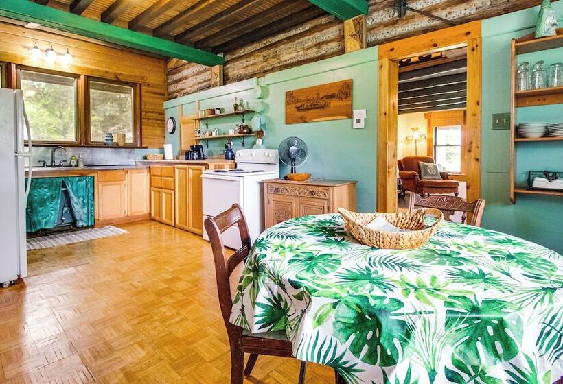 4 Mi To Historic District: Calico Rock Cabin!