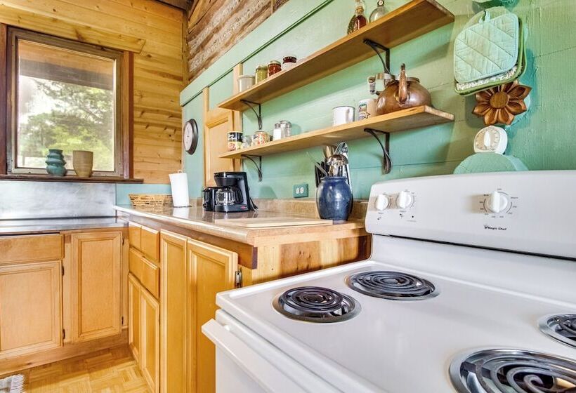 4 Mi To Historic District: Calico Rock Cabin!