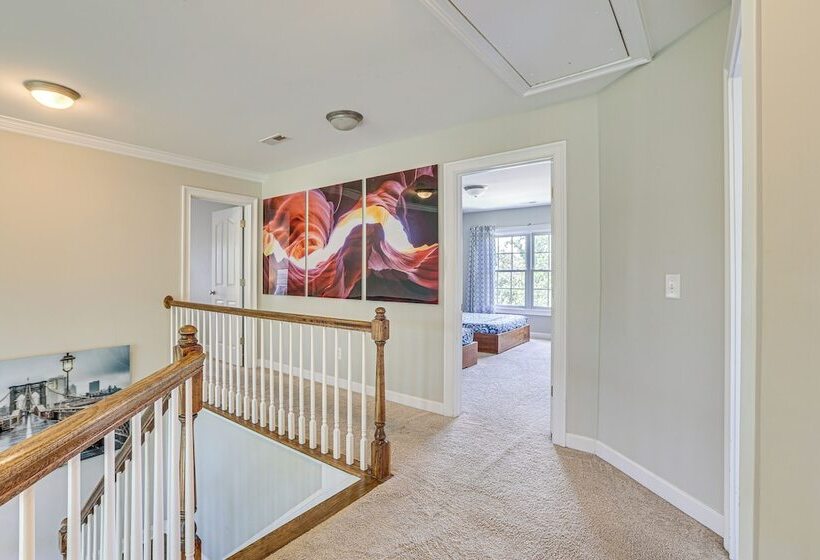 Spacious High Point Family Home W/ Yard & Grill