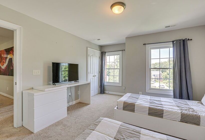 Spacious High Point Family Home W/ Yard & Grill