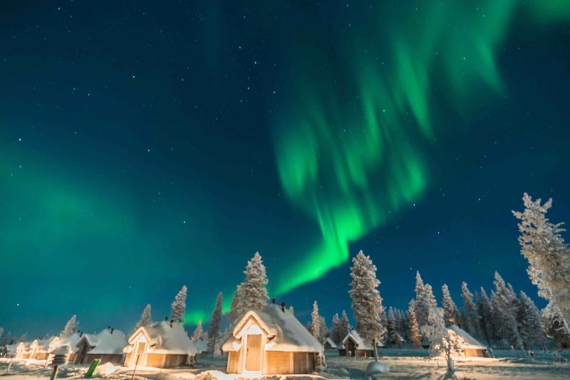 리조트 Northern Lights Village Saariselkä