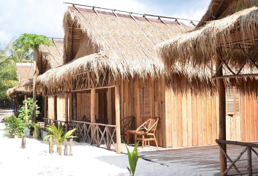 渡假胜地 Sok San New Beach Bungalow