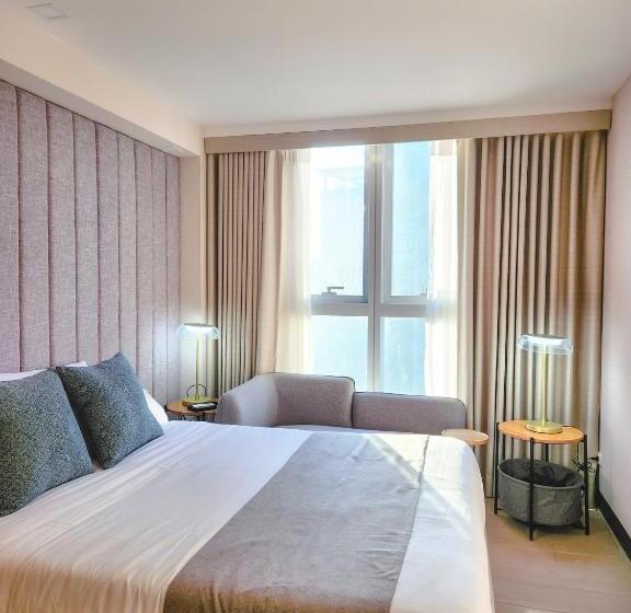 Luxestaysmnl Stylish Family 2br Suite Poolgym 400mbps Wifi Netflx Amazing City View