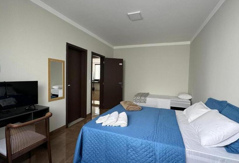 פנסיון Dilucca Suíte 01   Pousada Karaiba Prox Umc, Praia Clube E Shopping