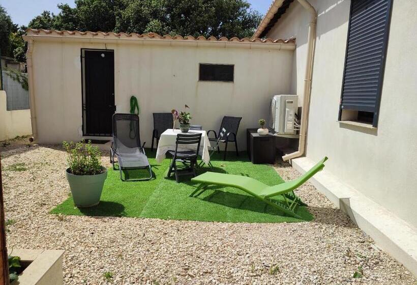 住宿加早餐  Chez Brigitte Chambre D Hôte Avec Cour Privative,piscine