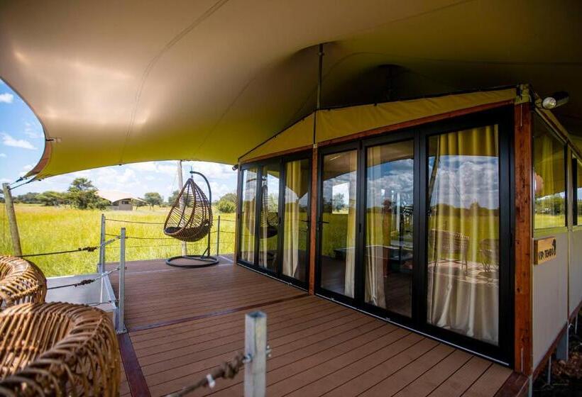 فندق Escarpment Serengeti Luxury Camp