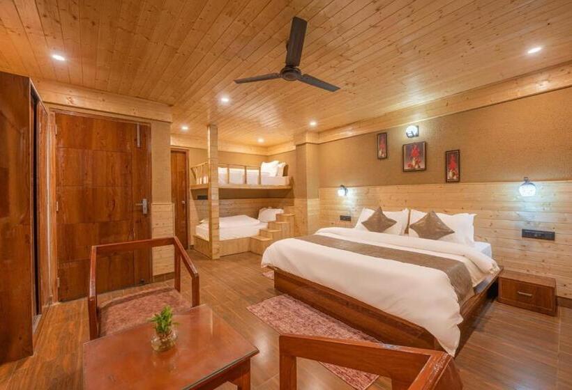 فندق The Green Trails Kufri I Family Accomodation I Valley & Mountain View I By Exotic Stays