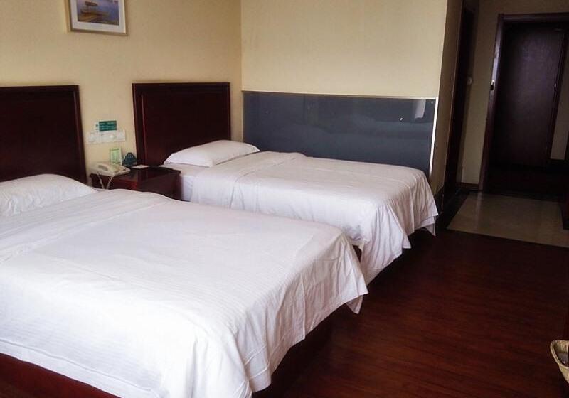 בית מלון כפרי Greentree Inn Shandong Zibo Railway Station Jinjing Avenue Business