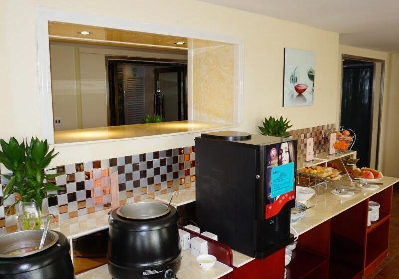 בית מלון כפרי Greentree Inn Shandong Zibo Railway Station Jinjing Avenue Business