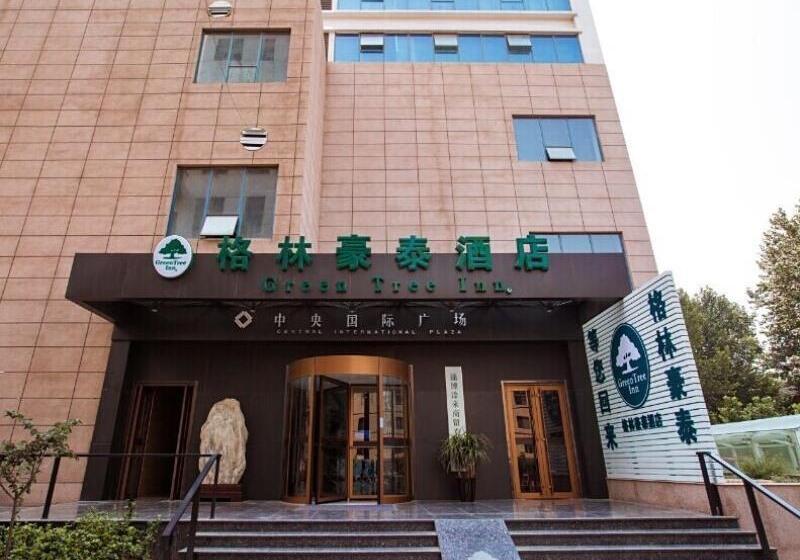 فندق Greentree Inn Shandong Zibo Railway Station Jinjing Avenue Business