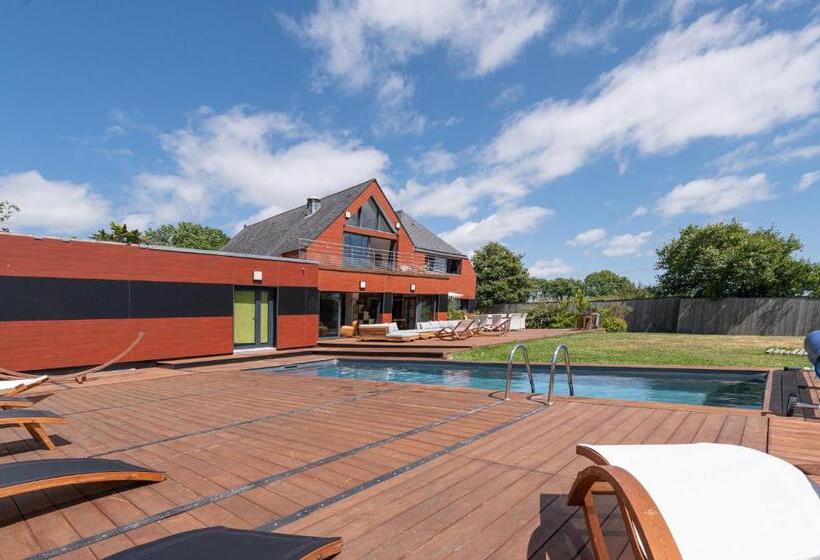 민박 Suite Cathédrale Ty Castel