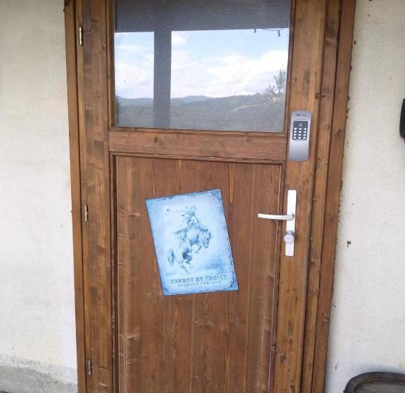 בית מלון כפרי Charmantes Western Zimmer Mit Veranda Auf Dem Raihof