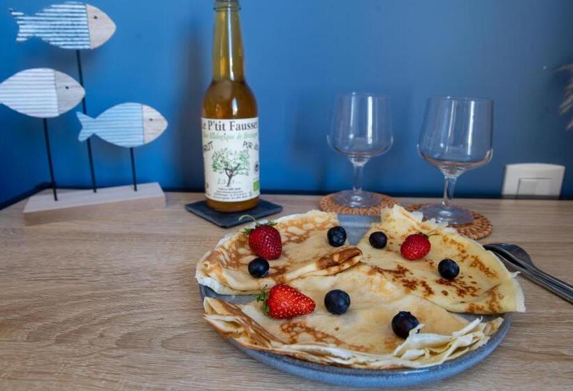 تختخواب و صبحانه L Escale Fleurie à Saint Brieuc