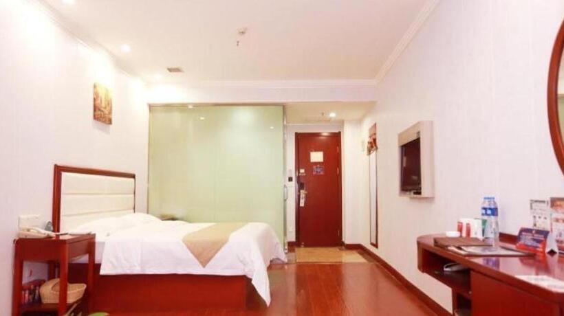 בית מלון כפרי Greentree Inn Yinchuan Pedestrian Street East Liqun Street Express