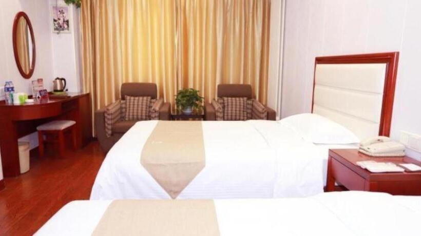 בית מלון כפרי Greentree Inn Yinchuan Pedestrian Street East Liqun Street Express