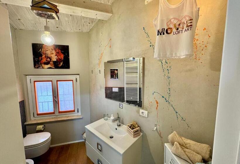 پانسیون Movie Loft Art Piccolo Attico Immerso Nell Arte Con Parcheggio Privato